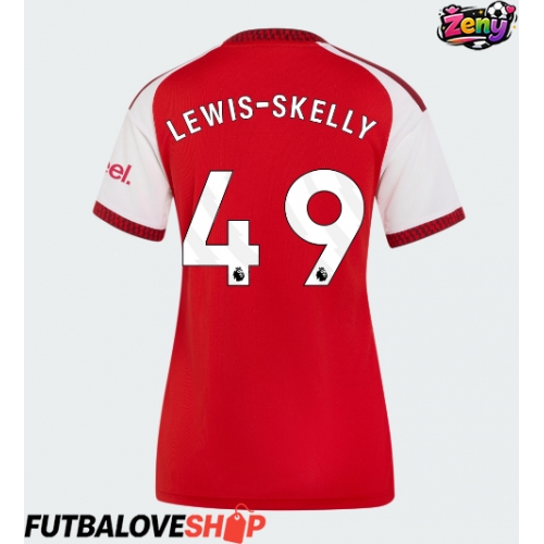 Dres Arsenal Myles Lewis-Skelly #49 Domáci pre Ženy 2026-27 Krátky Rukáv